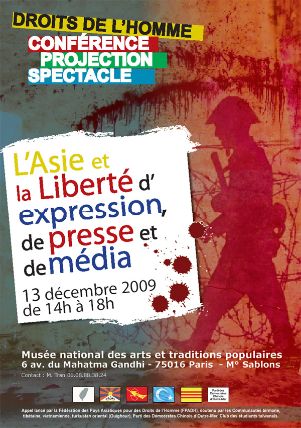 Affiche Journee des Droits de l'Homme 13-12-2009_600
